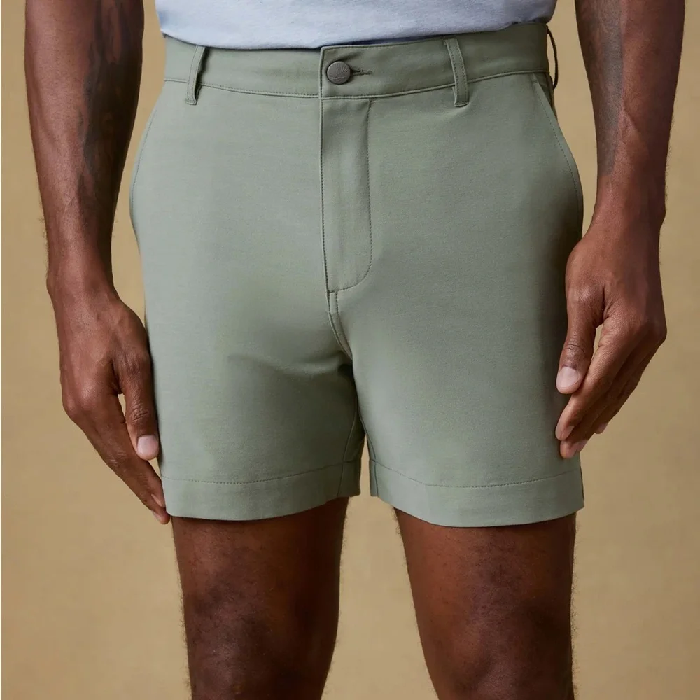 Faherty All Day Shorts, Trail Olive